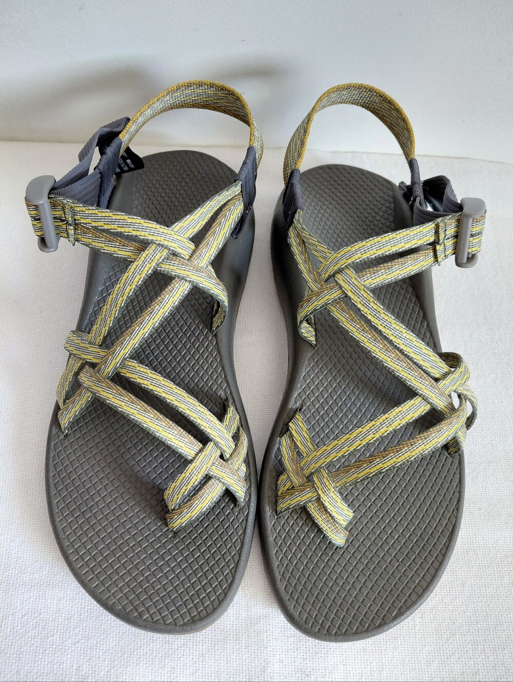 Chaco ZX2 Strappy Sandals Yellow Size 10